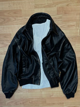 Carica l&#39;immagine nel visualizzatore di Gallery, Bomber Used Ecopelle 8911 Black
