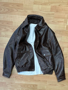 Bomber Ecopelle Imbottito 8897 Cioccolato