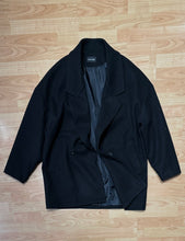 Carica l&#39;immagine nel visualizzatore di Gallery, Cappotto Petite OverSize Black

