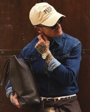 Carica l'immagine nel visualizzatore di Gallery, Camicia in Jeans 90’s DarkBlue
