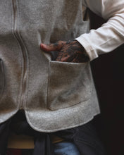 Carica l'immagine nel visualizzatore di Gallery, GILET STRUTTURATO MISTOCOTONE LIGHT GREY
