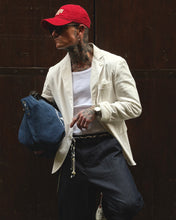 Carica l'immagine nel visualizzatore di Gallery, Blazer Oliver SlimFit MistoLino Off-White
