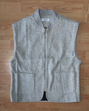 Carica l'immagine nel visualizzatore di Gallery, GILET STRUTTURATO MISTOCOTONE LIGHT GREY
