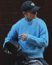 Carica l'immagine nel visualizzatore di Gallery, MAGLIONE BEAR CROPPED BABYBLUE
