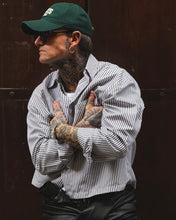 Carica l'immagine nel visualizzatore di Gallery, Camicia a Bacchetta Cropped DarkGrey
