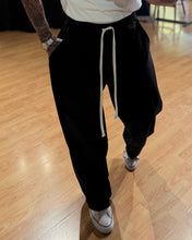 Carica l'immagine nel visualizzatore di Gallery, PANTALACCIO JAPAN PENCE SUPERLOOSEFIT A COSTINE BLACK
