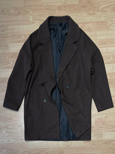Cappotto OverSize DoppioPetto Cioccolato