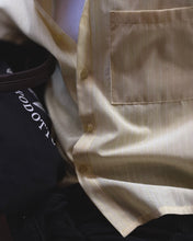 Carica l'immagine nel visualizzatore di Gallery, Camicia Stripes Cropped LightYellow
