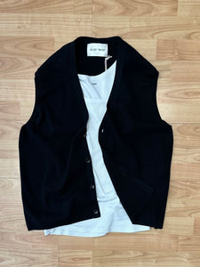 Gilet In Maglia Black