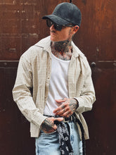 Carica l&#39;immagine nel visualizzatore di Gallery, Camicia in Check Sabbia
