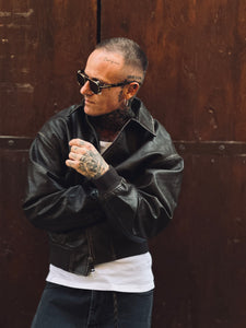 Bomber Used Ecopelle 8911 Moro
