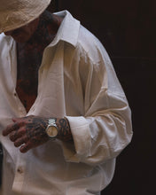 Carica l'immagine nel visualizzatore di Gallery, Camicia Espana in Lino OverSize Off-White
