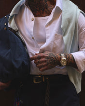 Carica l'immagine nel visualizzatore di Gallery, Camicia Cuba MistoLino Off-White
