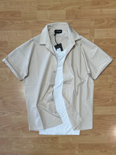 Carica l&#39;immagine nel visualizzatore di Gallery, Camicia Del Completo Paride OverSize Sabbia
