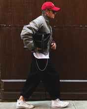 Carica l'immagine nel visualizzatore di Gallery, PANTA STRUTTURATO BAGGYFIT BLACK

