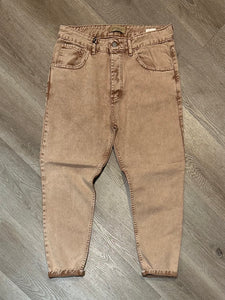 Jeans LooseFit Slavato Cappuccino