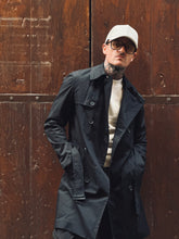 Carica l&#39;immagine nel visualizzatore di Gallery, Trench SlimFit Black
