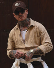 Carica l'immagine nel visualizzatore di Gallery, Camicia Cuba MistoLino MochaMousse
