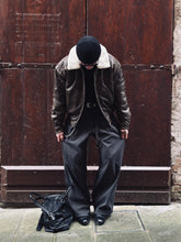 Carica l&#39;immagine nel visualizzatore di Gallery, Panta SuperLooseFit Gessato Black
