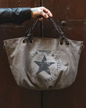 Carica l'immagine nel visualizzatore di Gallery, Bag Star In Tela Grigio Fumo
