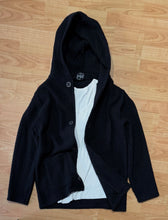 Carica l&#39;immagine nel visualizzatore di Gallery, Cappottino con Cappuccio Black
