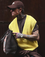 Carica l'immagine nel visualizzatore di Gallery, Gilet OverSize Cropped Lemon

