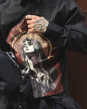 Carica l'immagine nel visualizzatore di Gallery, Camicia NostraSantissima SemiOverSize Cropped Black
