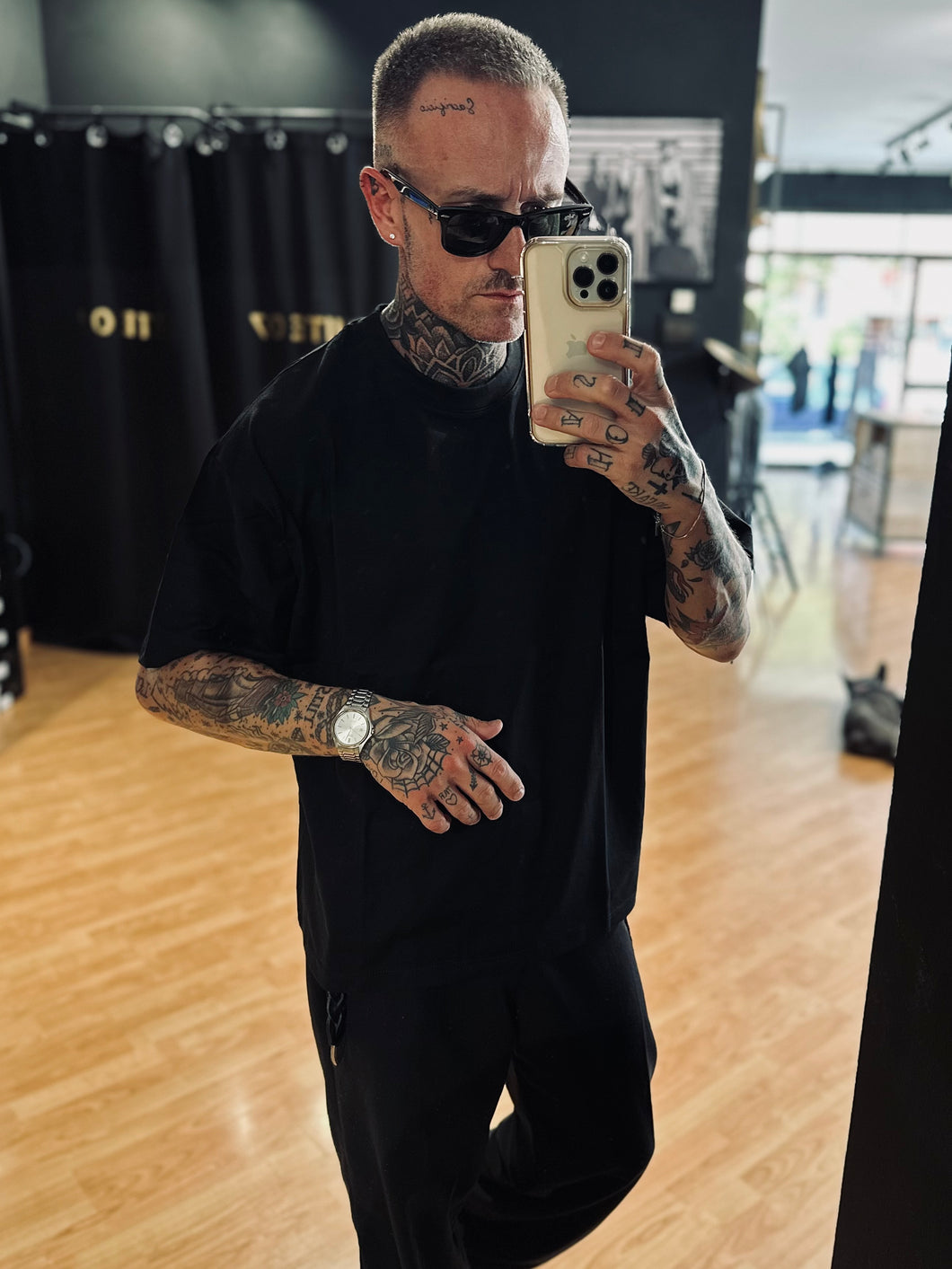 T-Shirt BoxyFit Black
