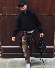 Carica l&#39;immagine nel visualizzatore di Gallery, Felpa BoxyFit Felpata Black
