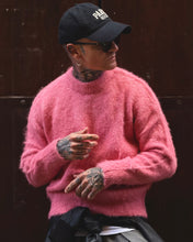 Carica l'immagine nel visualizzatore di Gallery, MAGLIONE BEAR CROPPED PINK

