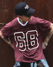 Carica l'immagine nel visualizzatore di Gallery, T-Shirt BoxyFit 68 Bordeaux
