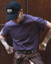 Carica l'immagine nel visualizzatore di Gallery, T-SHIRT NEW MEZZOCOLLO SEMIOVERSIZE VIOLA

