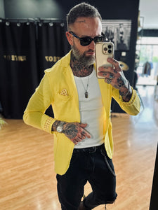 Blazer Garzato SlimFit Lemon