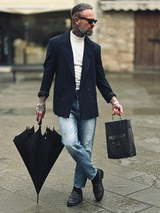Blazer DoppioPetto OverSize BluNotte