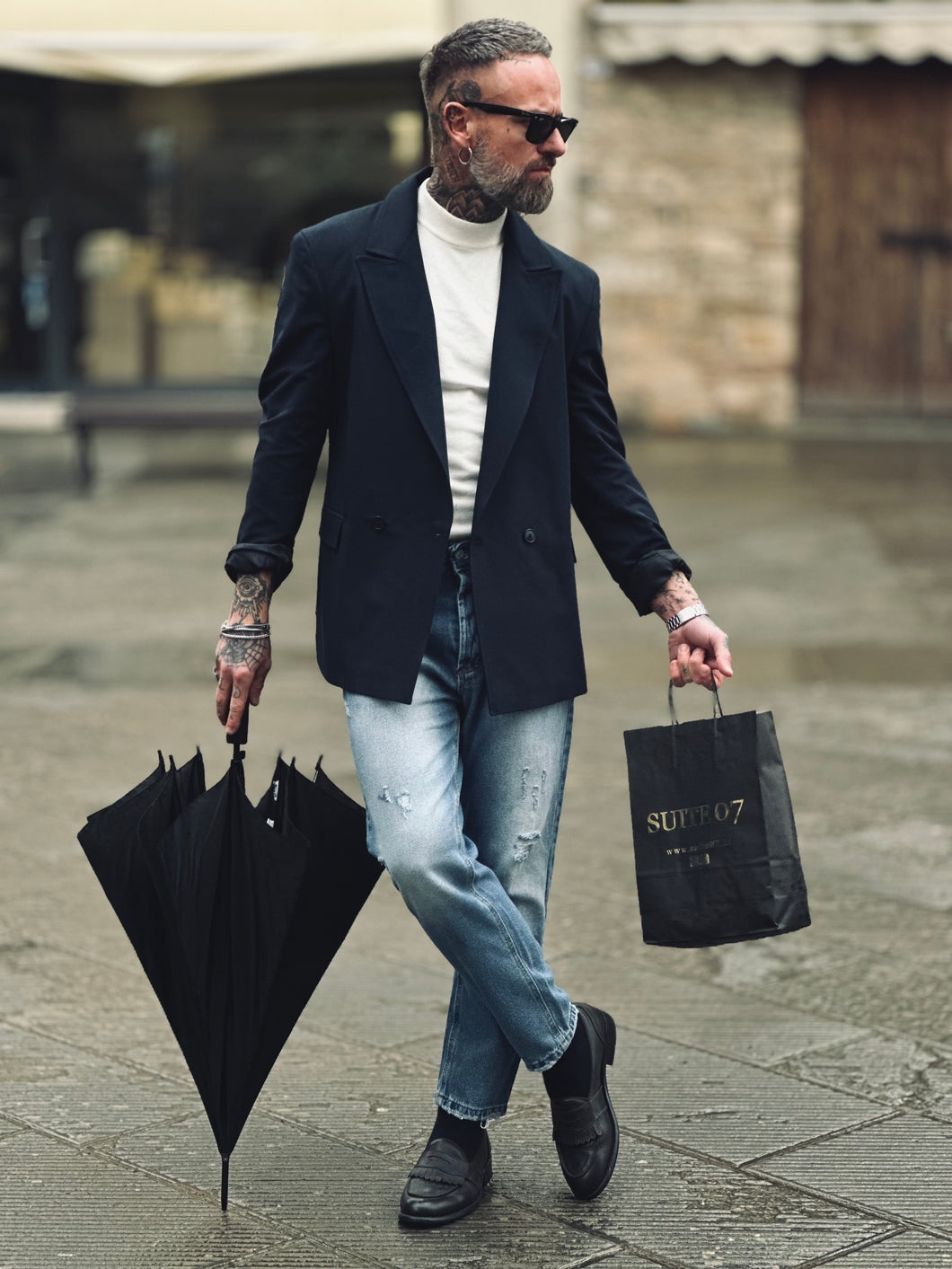 Blazer DoppioPetto OverSize BluNotte