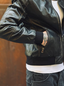 Bomber in Ecopelle 1899 Black