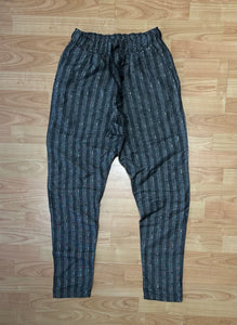Pantalaccio Gessato LooseFit Black