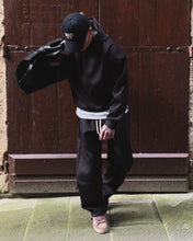 Carica l'immagine nel visualizzatore di Gallery, Tuta TessutoTecnico SuperBoxyFit Black
