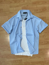 Carica l&#39;immagine nel visualizzatore di Gallery, Camicia Del Completo Paride OverSize LightBlue

