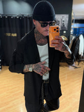 Carica l'immagine nel visualizzatore di Gallery, Blazer OverFit Un Bottone Black
