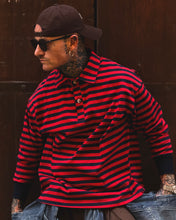 Carica l'immagine nel visualizzatore di Gallery, Polo Rugby OverSize Red&amp;Blue
