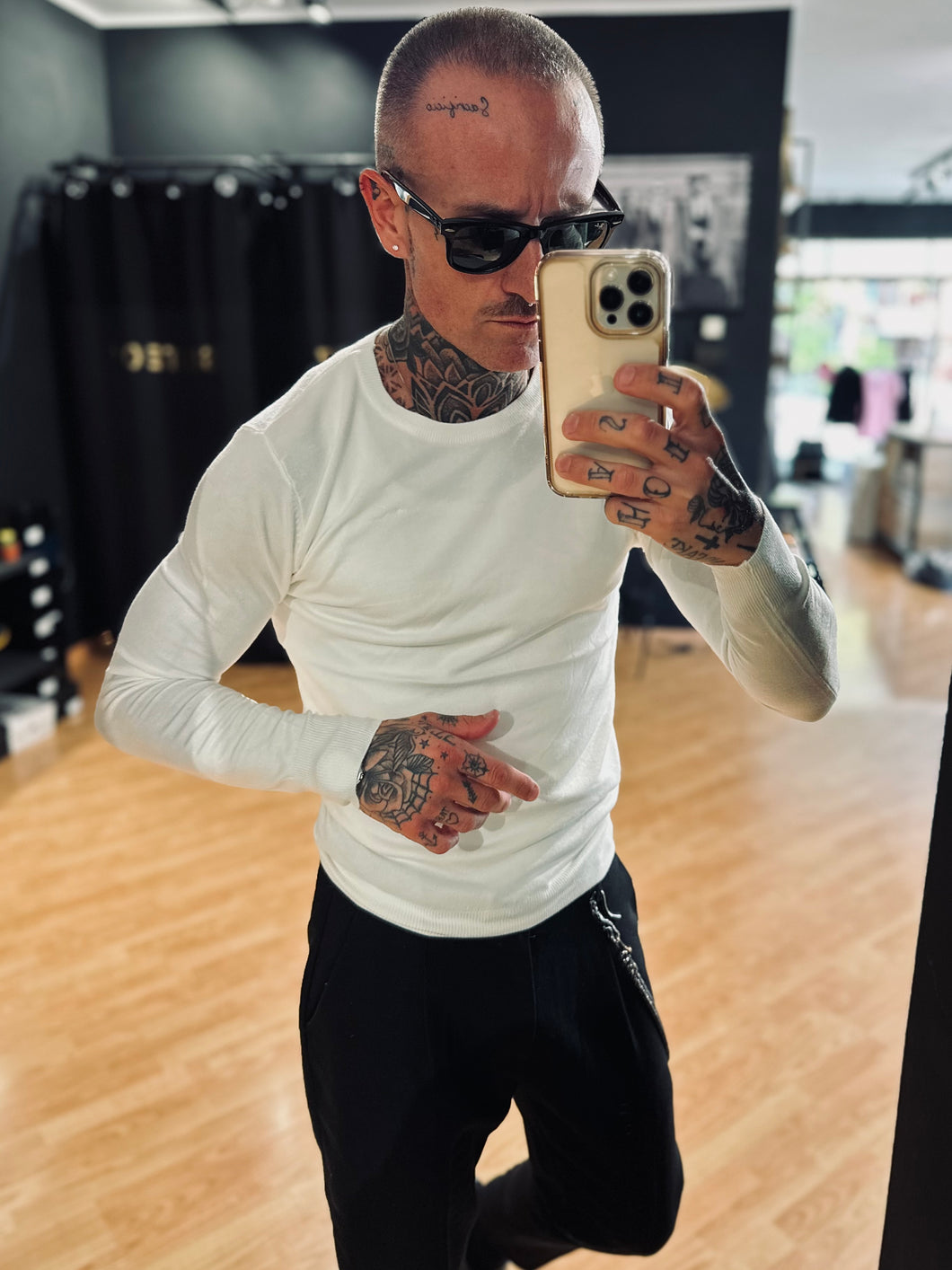 Maglioncino Carl Off-White