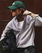 Carica l'immagine nel visualizzatore di Gallery, Camicia a Bacchetta Cropped DarkGrey
