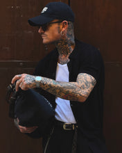Carica l'immagine nel visualizzatore di Gallery, Maglia in Filo Crochet SlimFit Black
