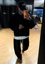 Carica l'immagine nel visualizzatore di Gallery, Panta Tuta Garzato BaggyFit Black
