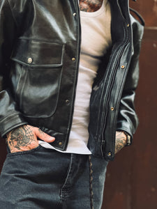 Bomber Ecopelle Imbottito 8887 Black