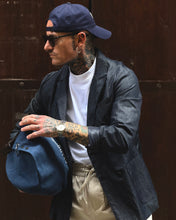 Carica l'immagine nel visualizzatore di Gallery, Blazer Japan DoppioPetto Akusawa in Jeans TelaLeggera
