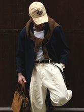 Carica l'immagine nel visualizzatore di Gallery, Blazer OverFit Due Bottoni BluNotte
