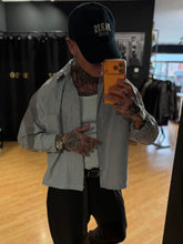 Carica l'immagine nel visualizzatore di Gallery, Camicia a Bacchetta Cropped DarkGrey
