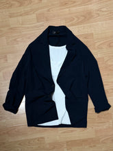 Carica l'immagine nel visualizzatore di Gallery, Blazer OverFit Due Bottoni BluNotte

